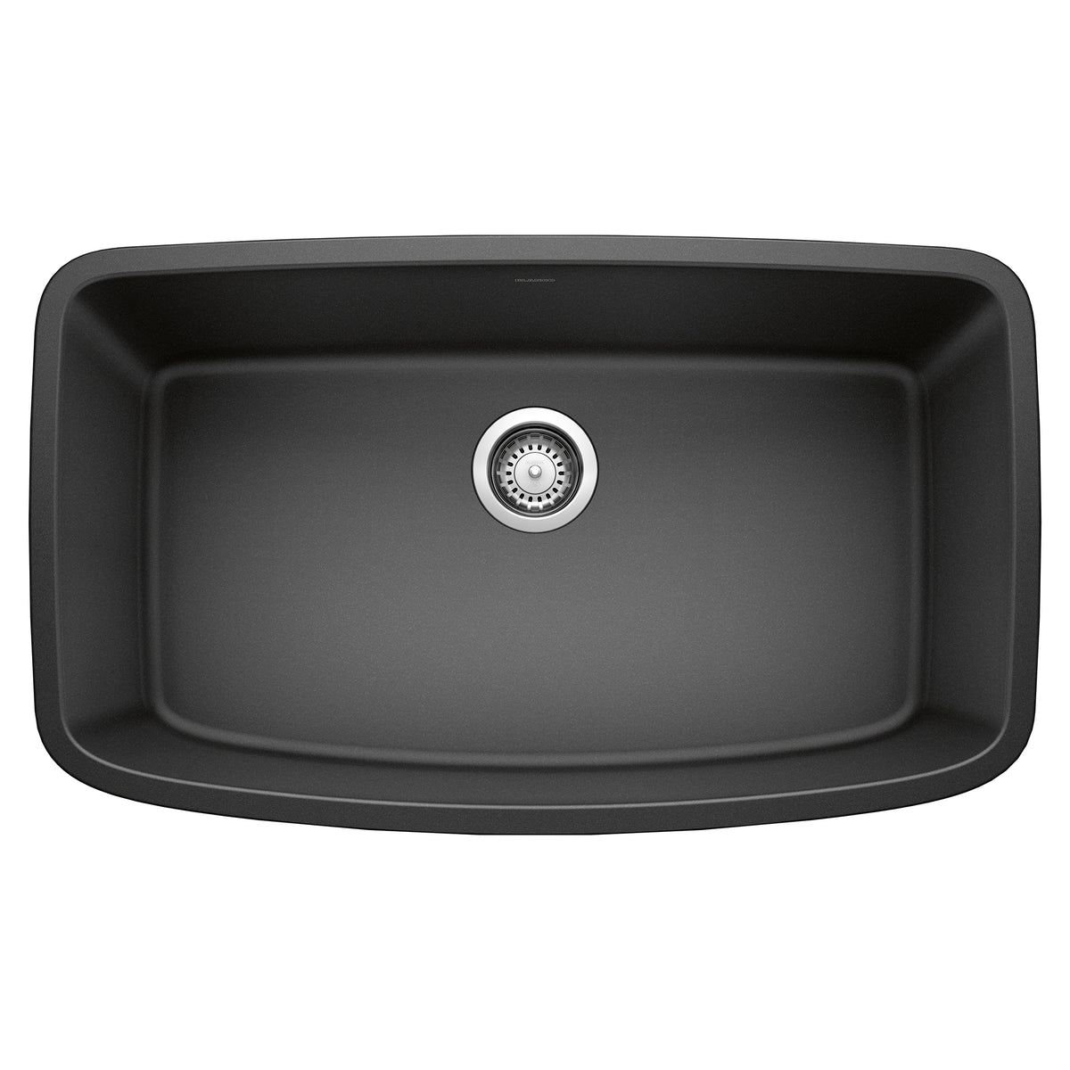 BLANCO 441610 Valea Valea SILGRANIT 32" Super Single Undermount Kitchen Sink - Anthracite in Anthracite
