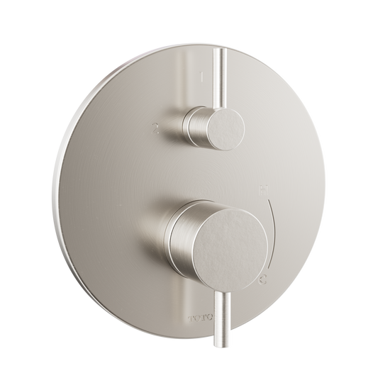 TOTO TBV01802U#BN Round Pressure Balance Valve With Diverter Trim - Brushed Nickel