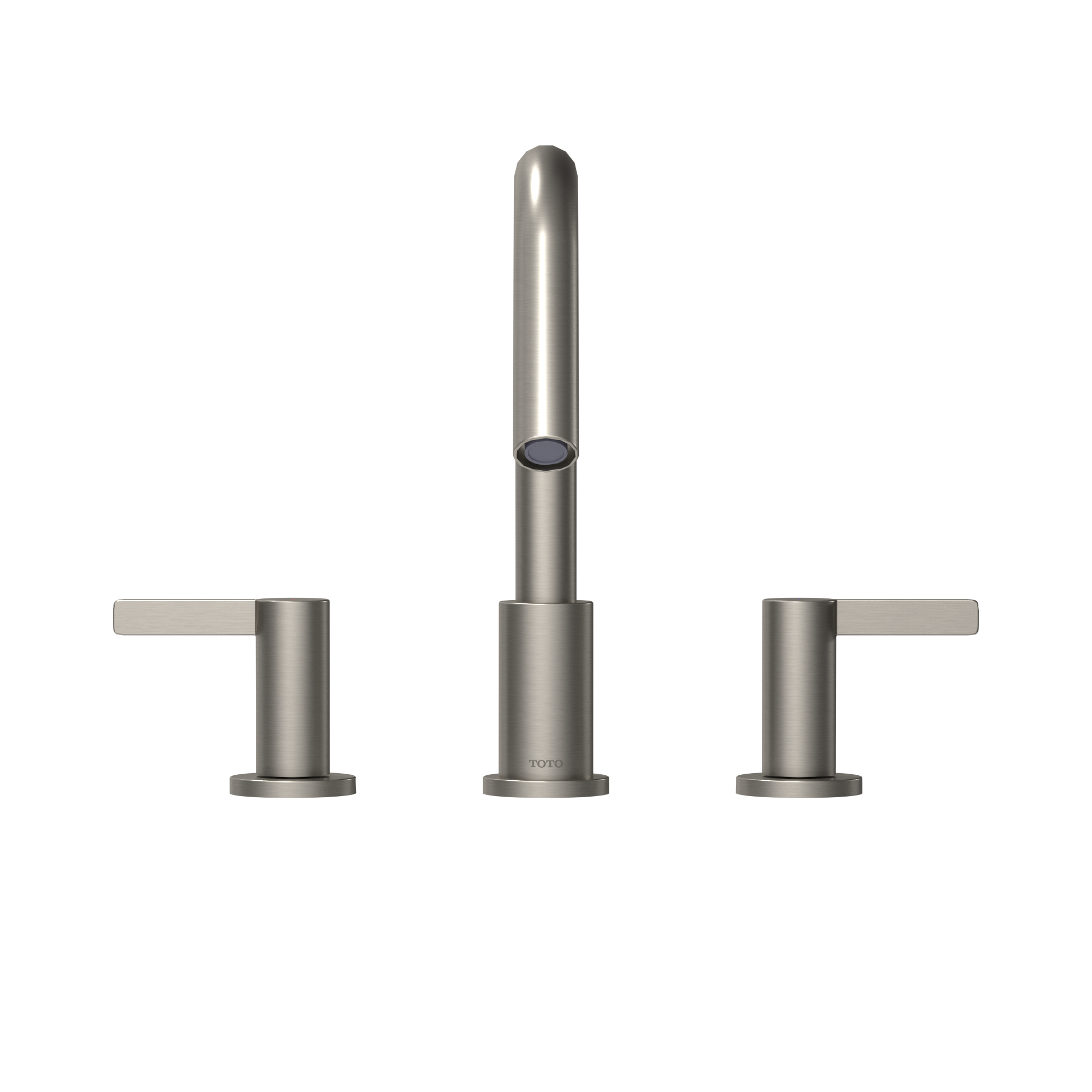 TOTO TBG11201UA#BN Gf Two Lever Handle Deck-Mount Roman Tub Filler Trim - Brushed Nickel