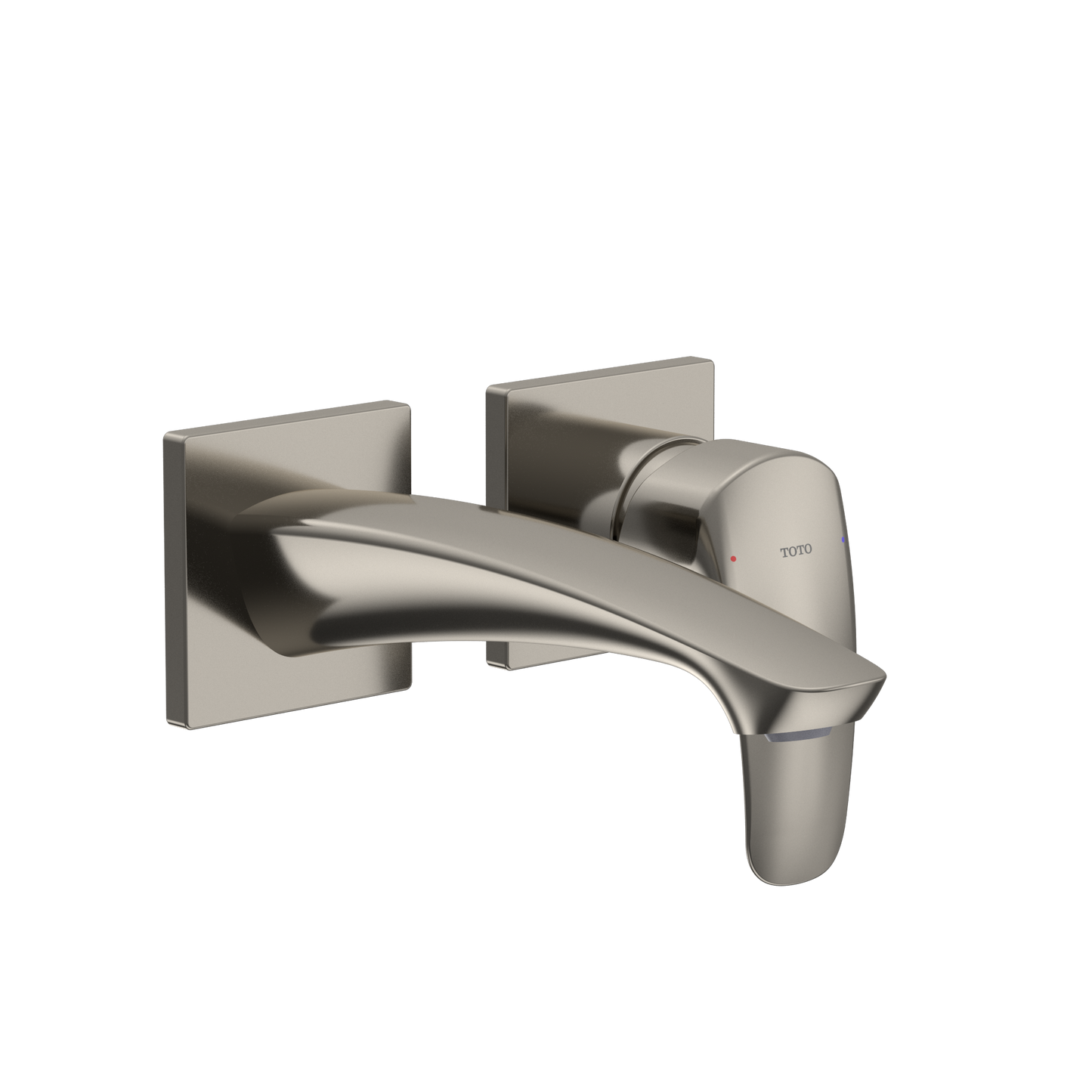 TOTO TLG09307U#PN GM 1.2 GPM Wall-Mount Single-Handle Bathroom Faucet with COMFORT GLIDE Technology , Polished Nickel