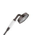 AXOR 04695340 Montreux Handshower 100 1-Jet, 1.8 GPM - Brushed Black Chrome