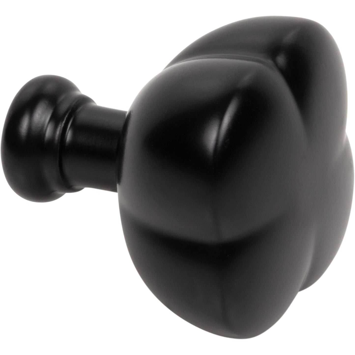 JEFFREY ALEXANDER 686MB Southerland 1-1/4" Length Round Knob - Matte Black