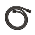AXOR 28286670 ShowerSolutions Techniflex Hose with Cylindrical Nut, 63" - Matte Black