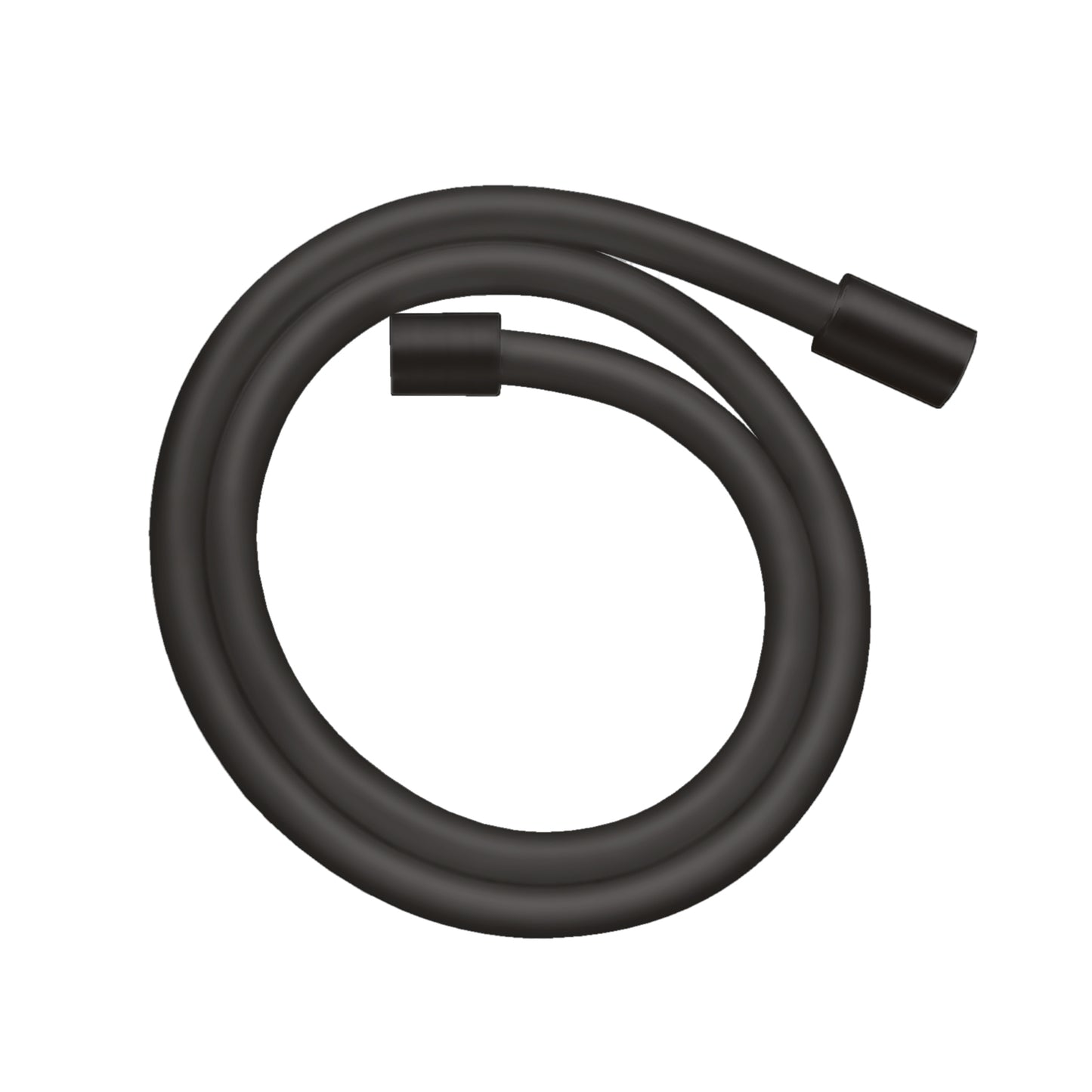 AXOR 28286670 ShowerSolutions Techniflex Hose with Cylindrical Nut, 63" - Matte Black