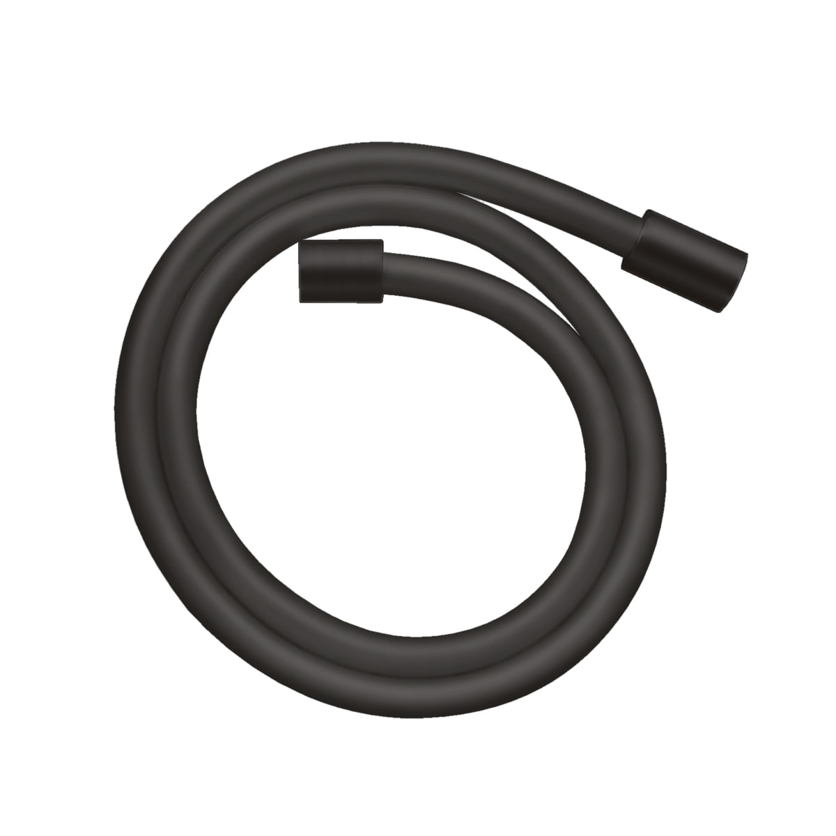 AXOR 28286670 ShowerSolutions Techniflex Hose with Cylindrical Nut, 63" - Matte Black