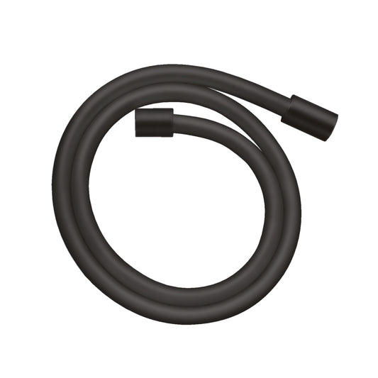AXOR 28286670 ShowerSolutions Techniflex Hose with Cylindrical Nut, 63" - Matte Black