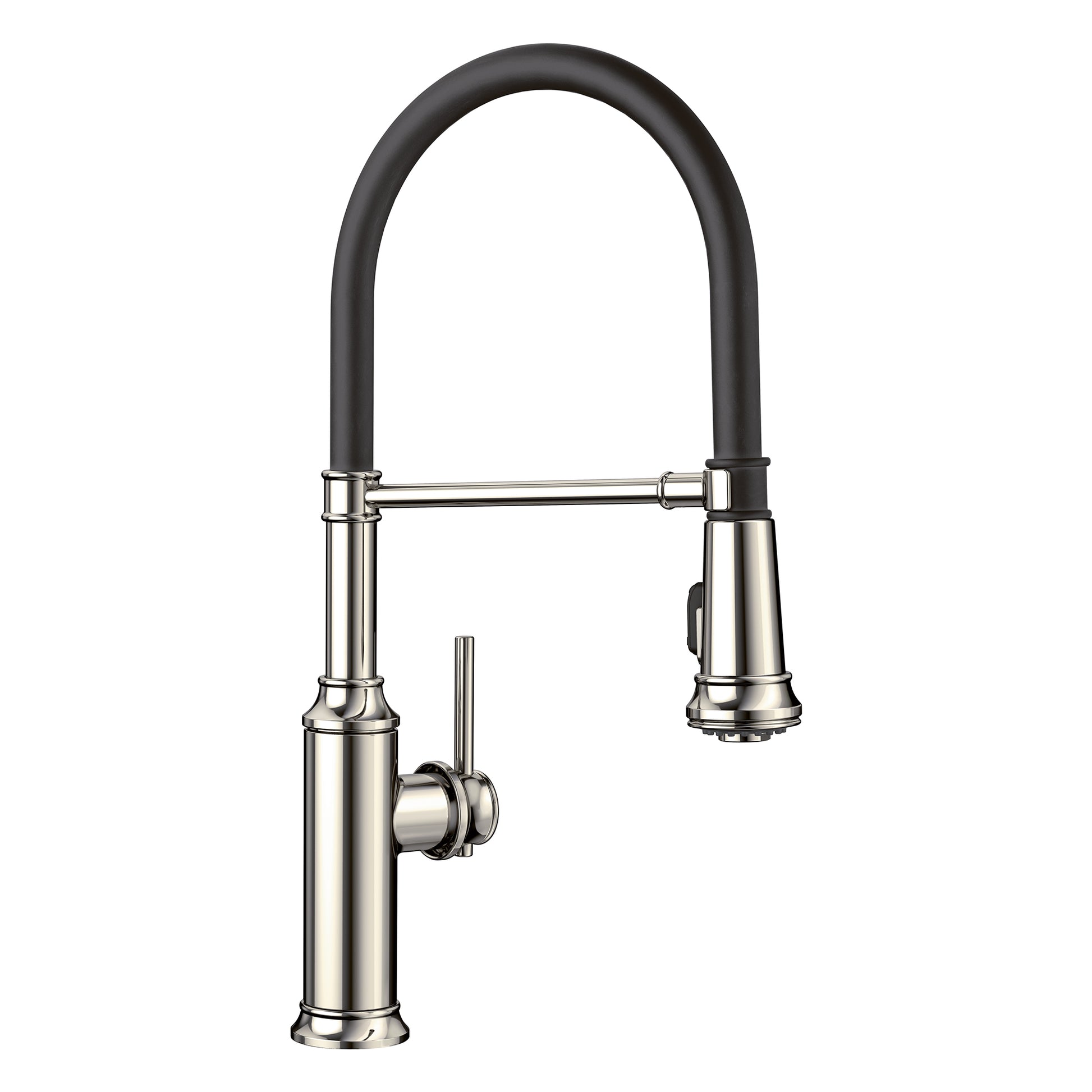 BLANCO 442510 Empressa Empressa Semi-Pro Pull-Down Dual-Spray Kitchen Faucet - Polished Nickel in Polished Nickel