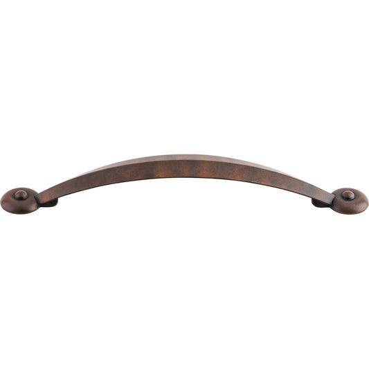 TOP KNOBS M1240 Angle 5 1/16" Center to Center Bar Pull - Patina Rouge