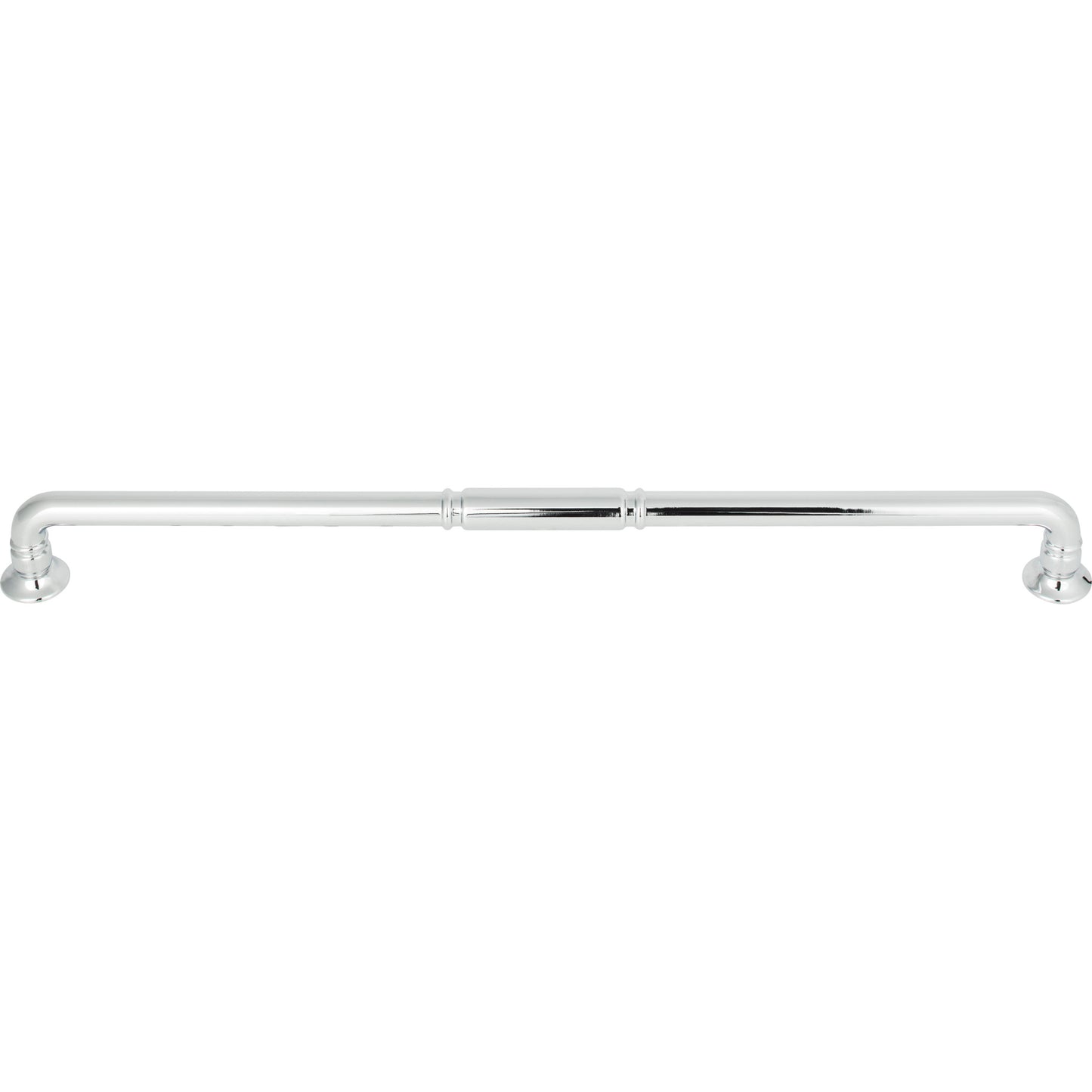 TOP KNOBS TK1007PC Kent 12" Center to Center Bar Pull - Polished Chrome