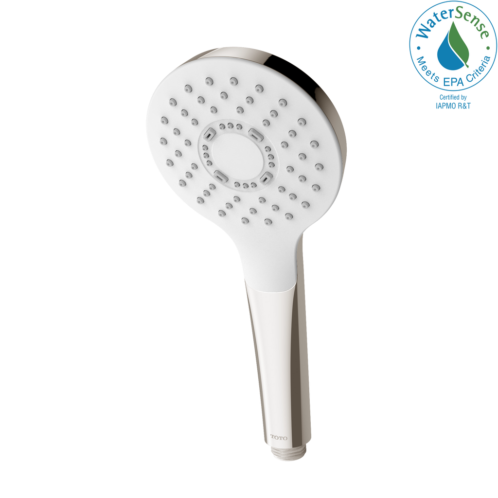 TOTO TBW01009U4#PN G Series 1.75 Gpm Single Spray 4 Inch Round Handshower With Comfort Wave Technology - Polished Nickel