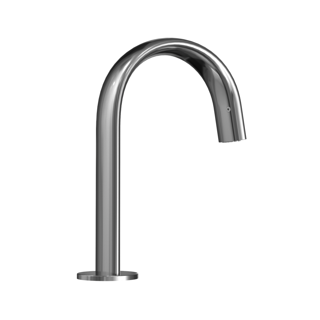 TOTO T24S51EM#CP Gooseneck Ecopower 0.5 Gpm Touchless Bathroom Faucet With Mixing Valve - Polished Chrome