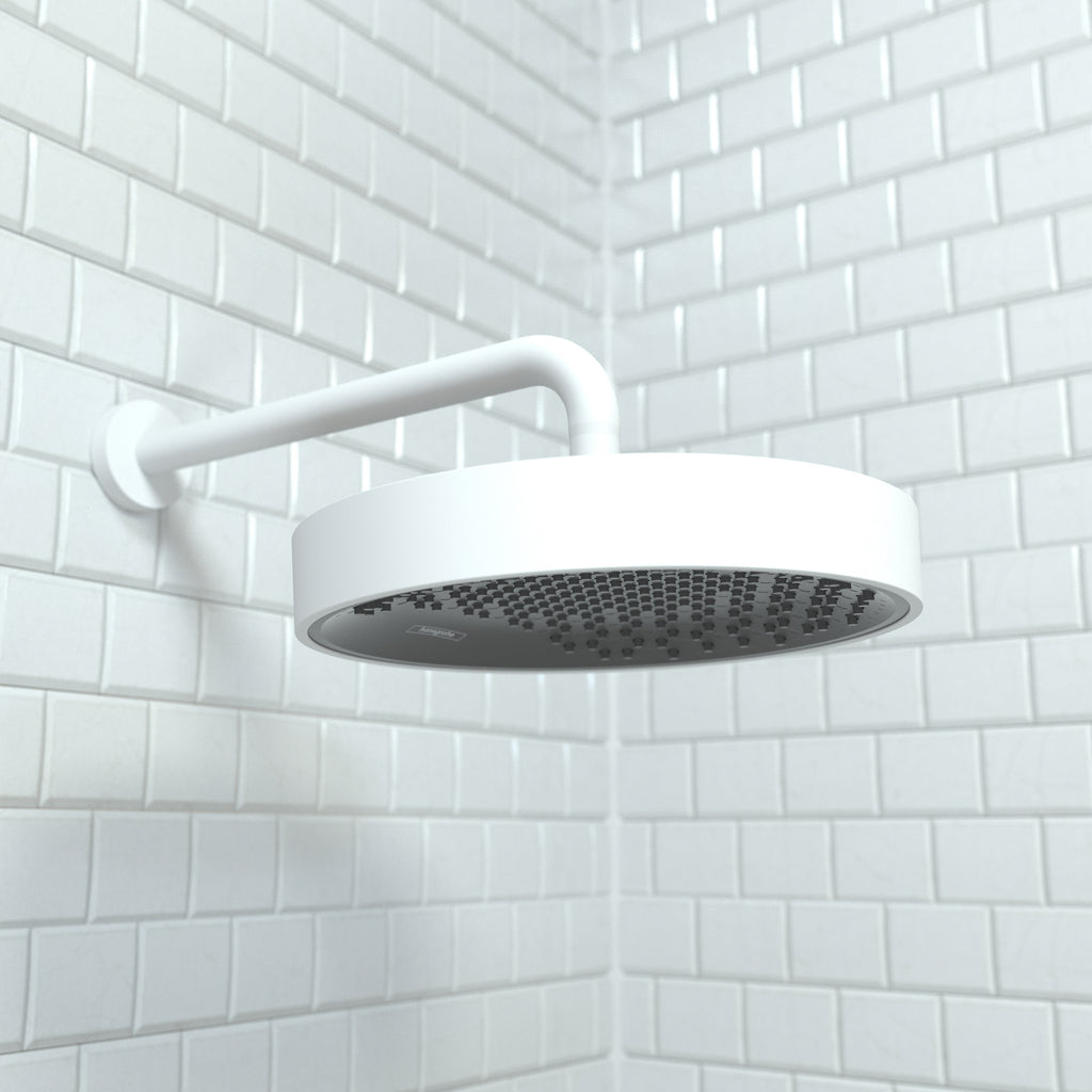 HANSGROHE 26228701 Rainfinity Showerhead 250 1-Jet, 2.5 GPM - Matte White
