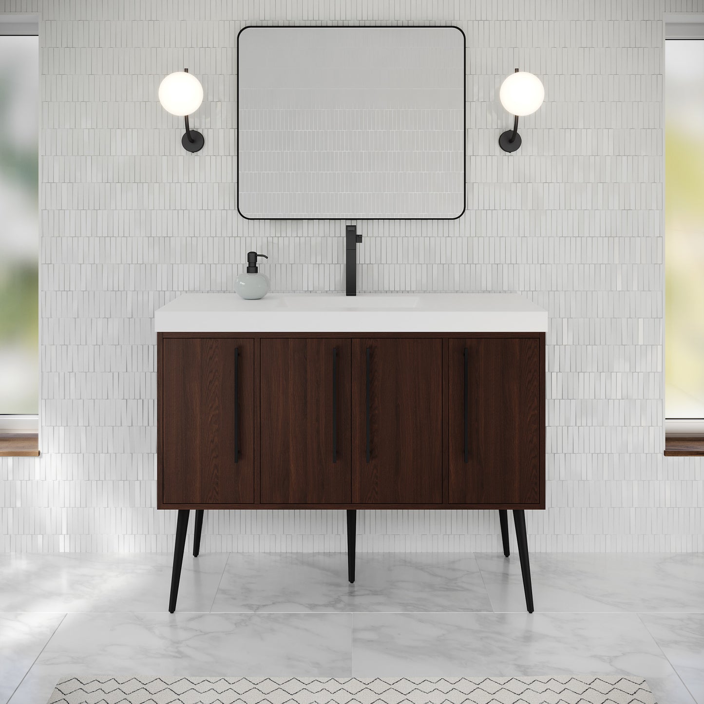 JEFFREY ALEXANDER VKTEM48DWPRE - Dark Walnut