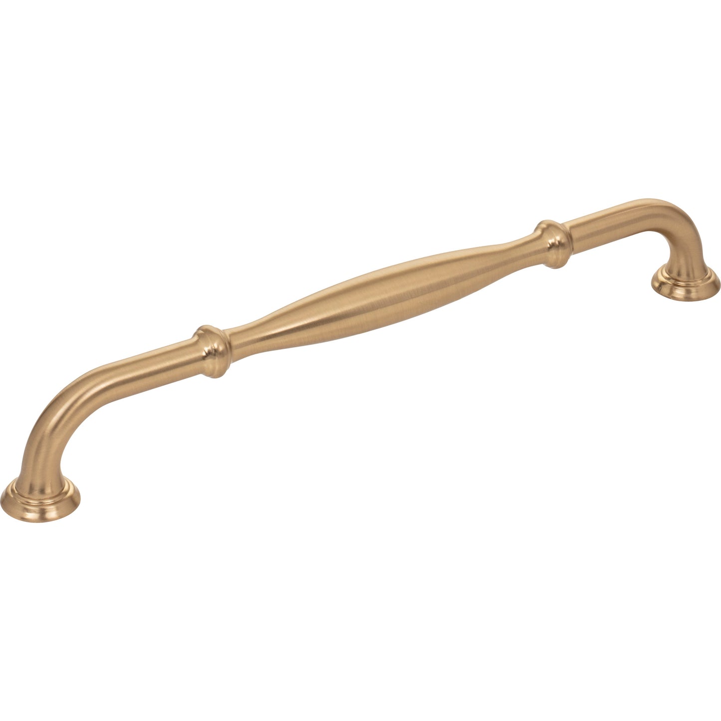 JEFFREY ALEXANDER 658-224SBZ Tiffany 224 mm Center-to-Center Bar Pull - Satin Bronze