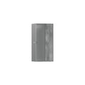 HANSGROHE 56082800 XtraStoris Rock Wall Niche with Tileable Door 12"x 6"x 4" - Brushed Stainless Steel