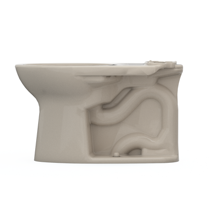 TOTO C776CEG#03 Drake Elongated Tornado Flush Toilet Bowl With Cefiontect - Bone