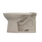 TOTO C776CEFG#03 Drake Elongated Universal Height Tornado Flush Toilet Bowl With Cefiontect - Bone