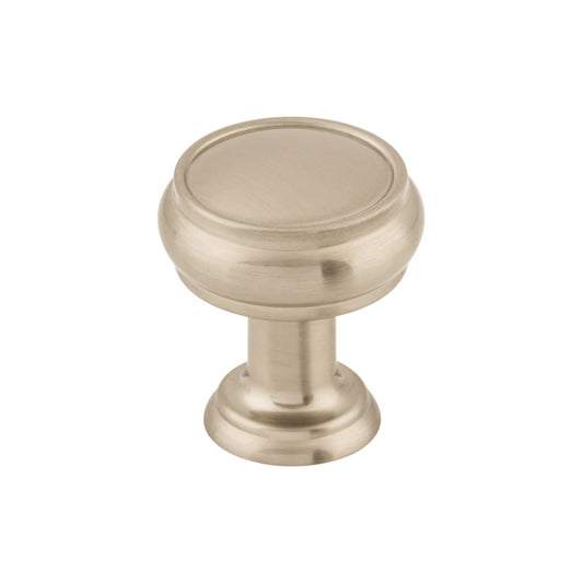 TOP KNOBS TK830BSN Eden 1" Diameter Round Knob - Brushed Satin Nickel