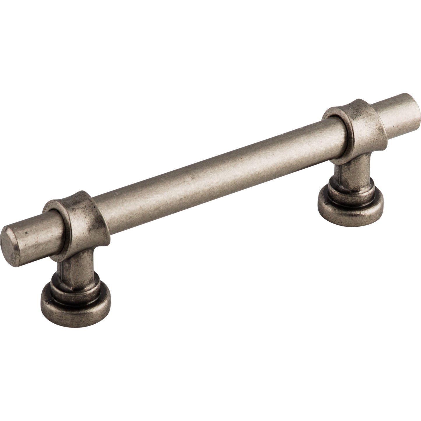 TOP KNOBS M1199 Bit 3 3/4" Center to Center Bar Pull - Pewter Antique