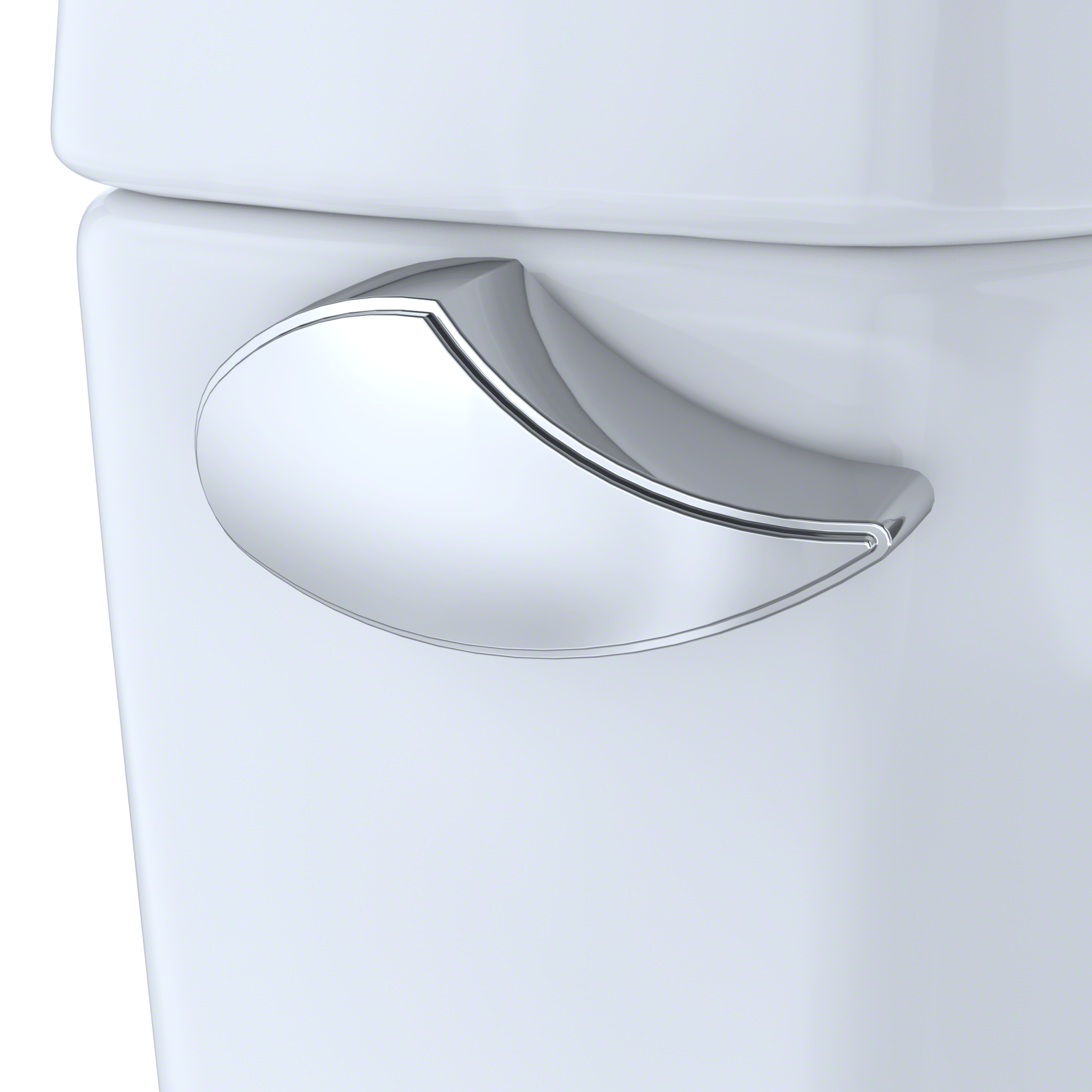 TOTO CST776CEG#01 Drake Two-Piece Elongated 1.28 Gpf Tornado Flush Toilet With Cefiontect - Cotton White