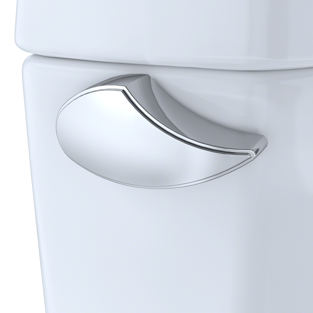 TOTO MS776124CEG#01 Drake Two-Piece Elongated 1.28 Gpf Tornado Flush Toilet With Cefiontect And Softclose Seat - Cotton White