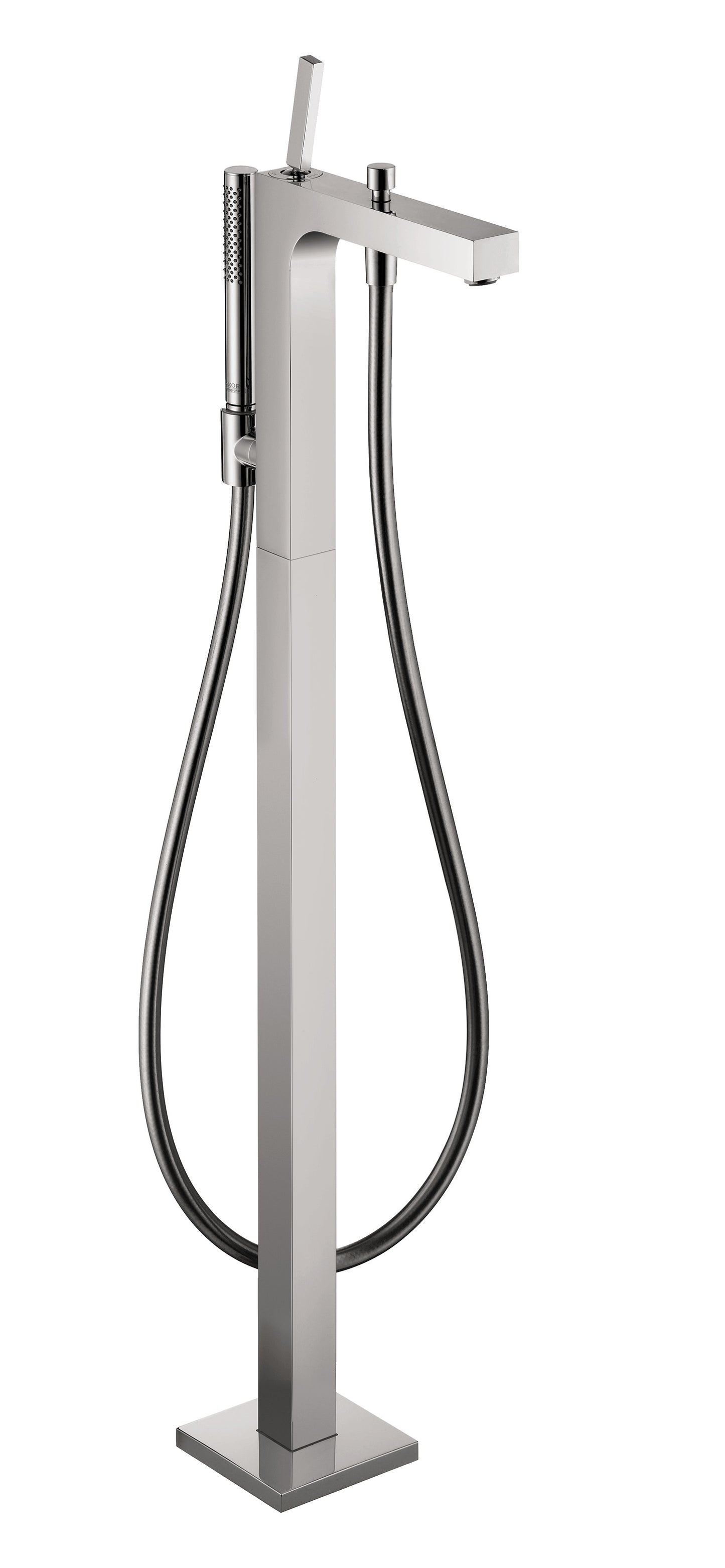 AXOR Citterio Freestanding Tub Filler Trim with 1.75 GPM Handshower in Chrome