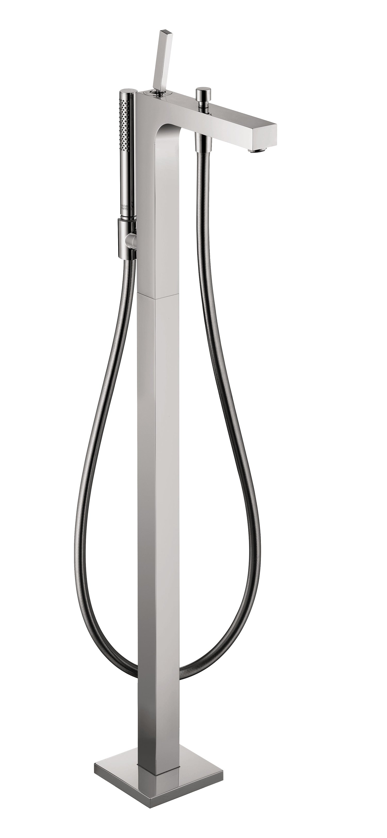 AXOR Citterio Freestanding Tub Filler Trim with 1.75 GPM Handshower in Chrome