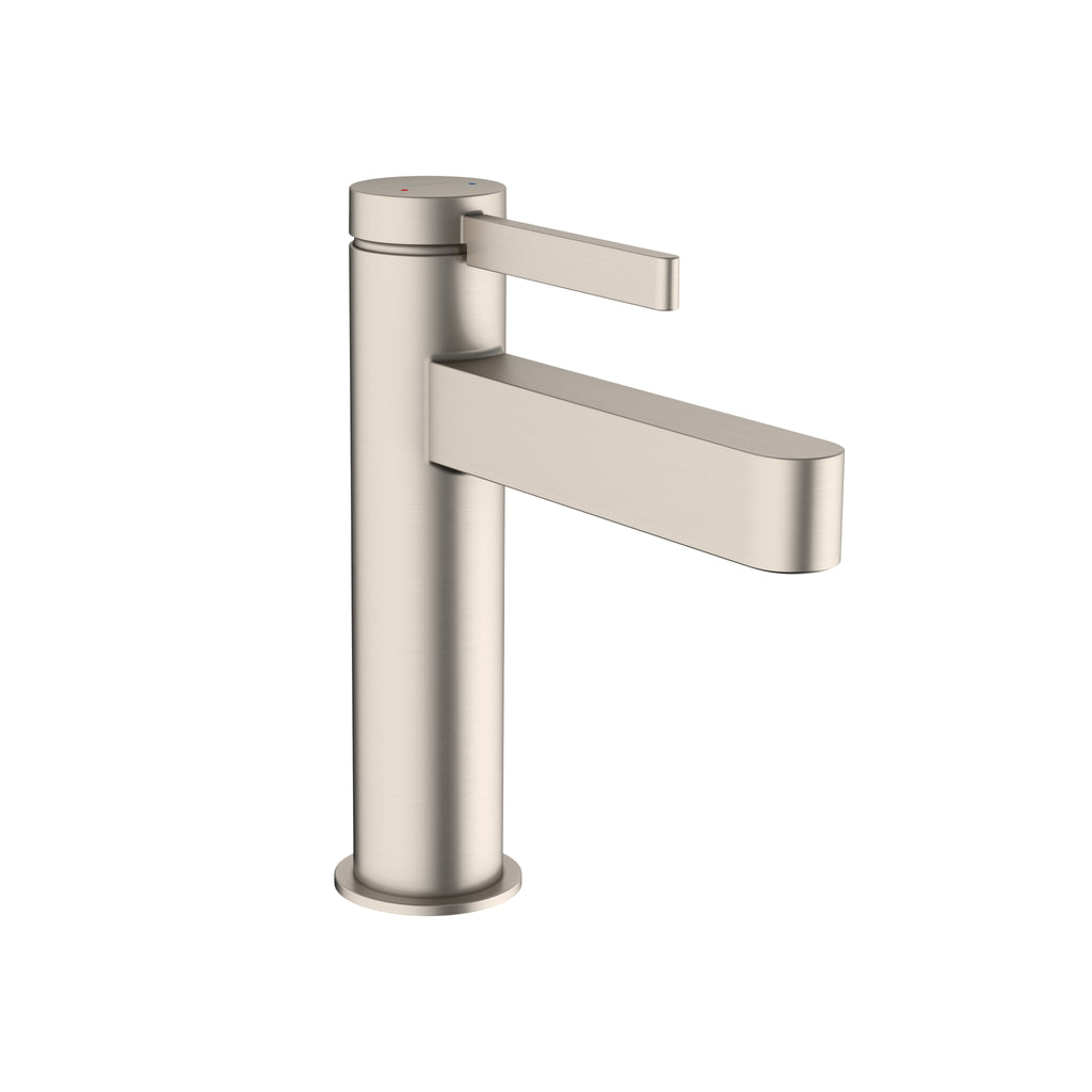 HANSGROHE 76020821 Finoris Single-Hole Faucet 110 with Pop-Up Drain, 1.2 GPM - Brushed Nickel