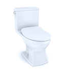 TOTO MS494234CEMFG#01 Connelly Two-Piece Elongated Dual Flush 1.28 And 0.9 Gpf Toilet With Cefiontect - Cotton White