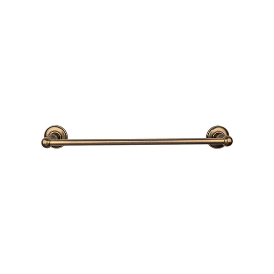 TOP KNOBS ED8GBZD TOP BATH (R) Edwardian Bath Single 26 1/2" Wall Mounted Towel Bar - German Bronze