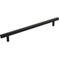 JEFFREY ALEXANDER 845-12MB Dominique 12" Center-to-Center Appliance Pull - Matte Black