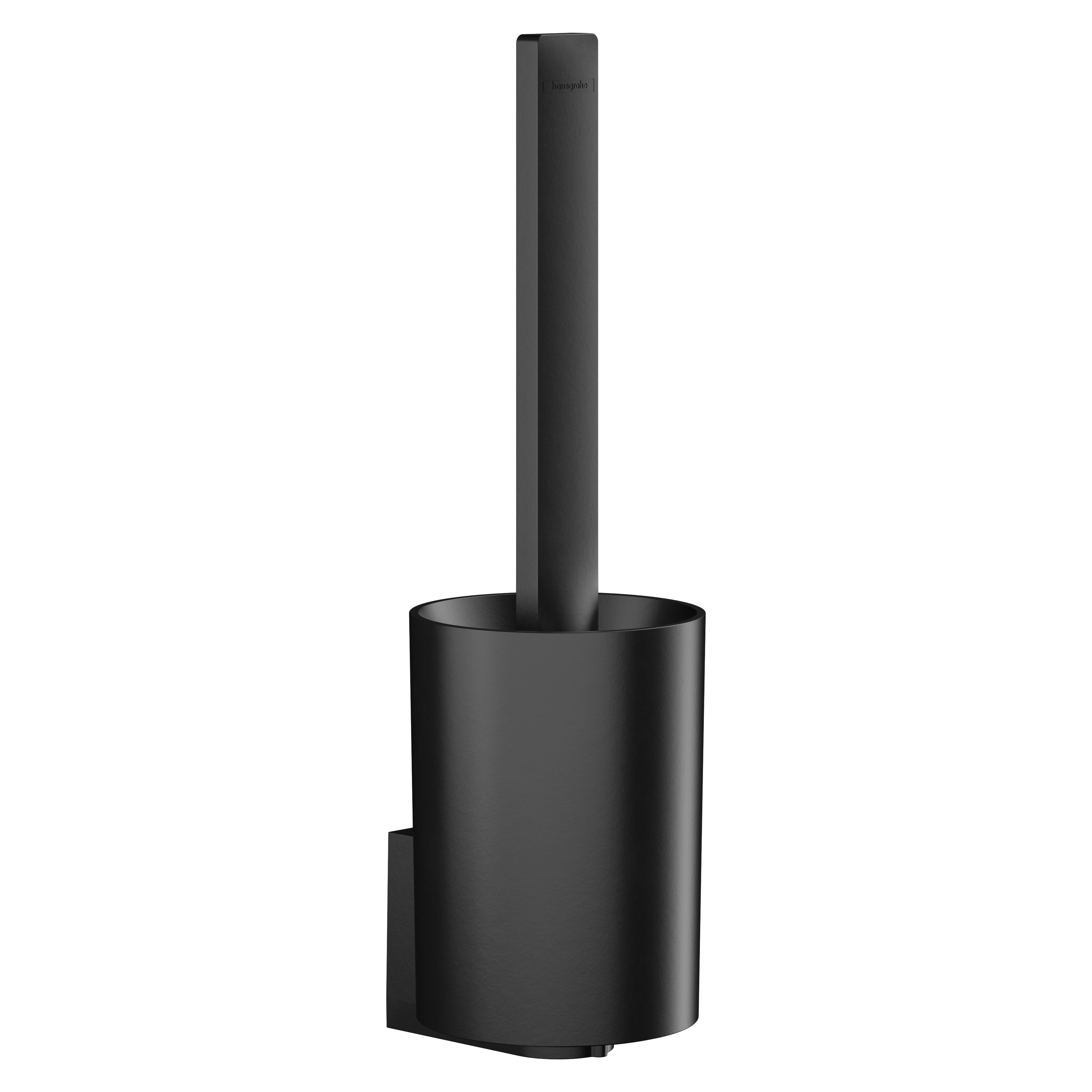 HANSGROHE 27927670 WallStoris Toilet Brush Holder - Matte Black