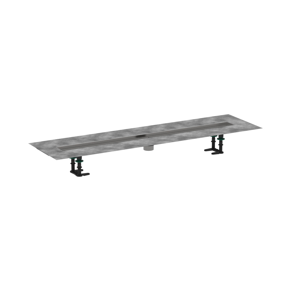 HANSGROHE 56014181 RainDrain 2" outlet 39 3/8" (1000mm) - Brushed Stainless Steel