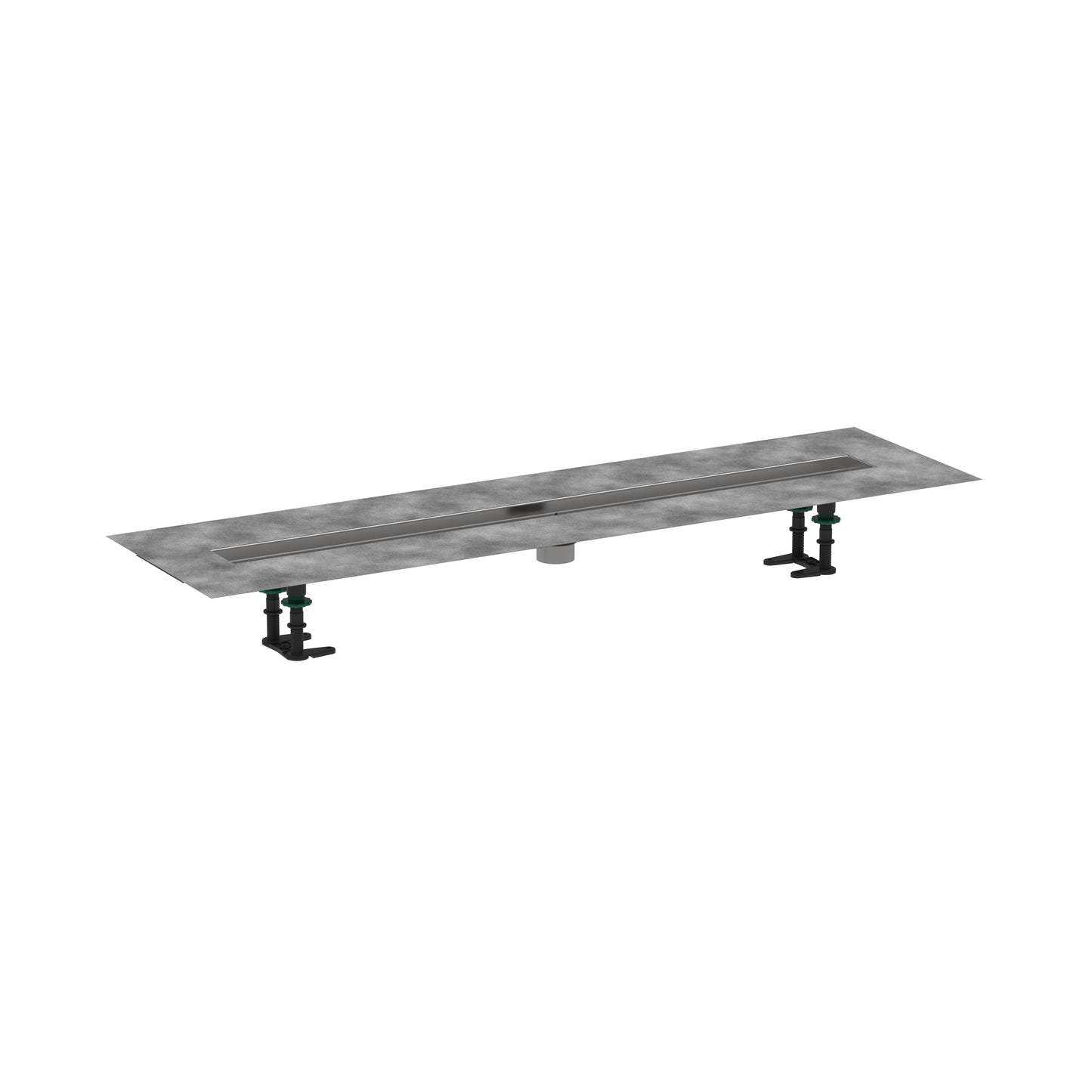 HANSGROHE 56014181 RainDrain 2" outlet 39 3/8" (1000mm) - Brushed Stainless Steel