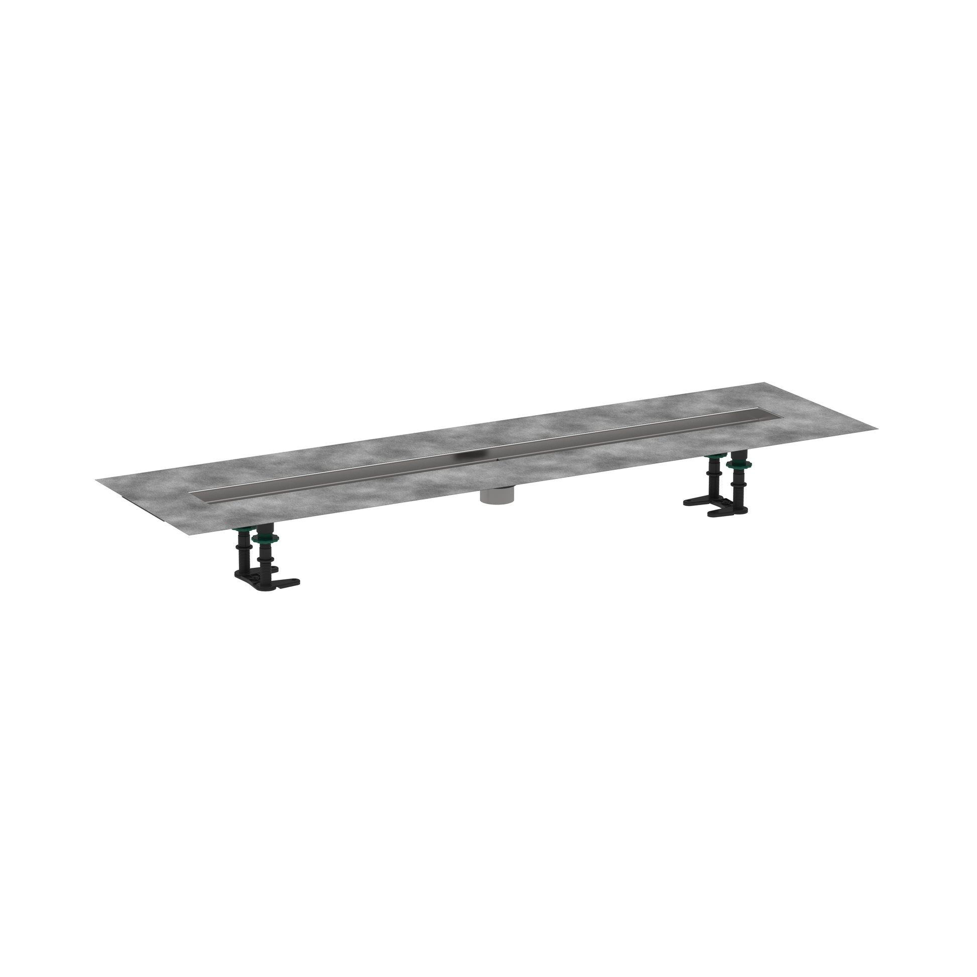 HANSGROHE 56014181 RainDrain 2" outlet 39 3/8" (1000mm) - Brushed Stainless Steel