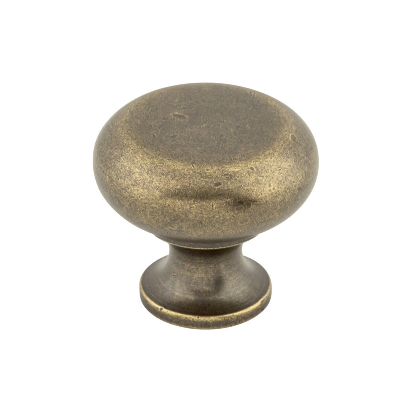 TOP KNOBS M276 Flat Faced 1 1/4" Diameter Round Knob - German Bronze