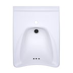 TOTO LT308#01 Commercial Wall-Mount Bathroom Sink For Single Hole Faucets -