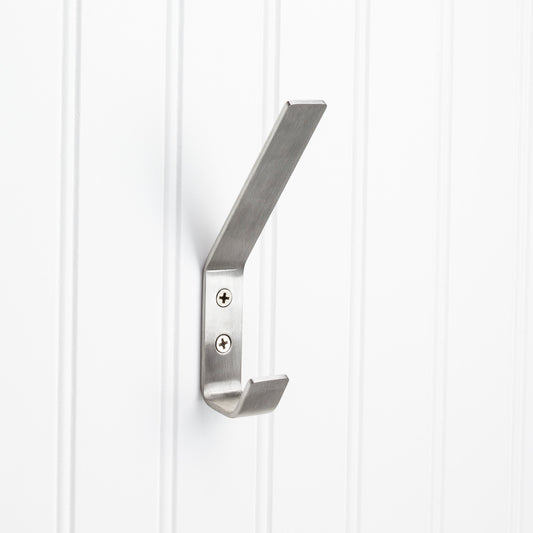 ELEMENTS YD35-556SS Elements Wall Double Hook - Stainless Steel