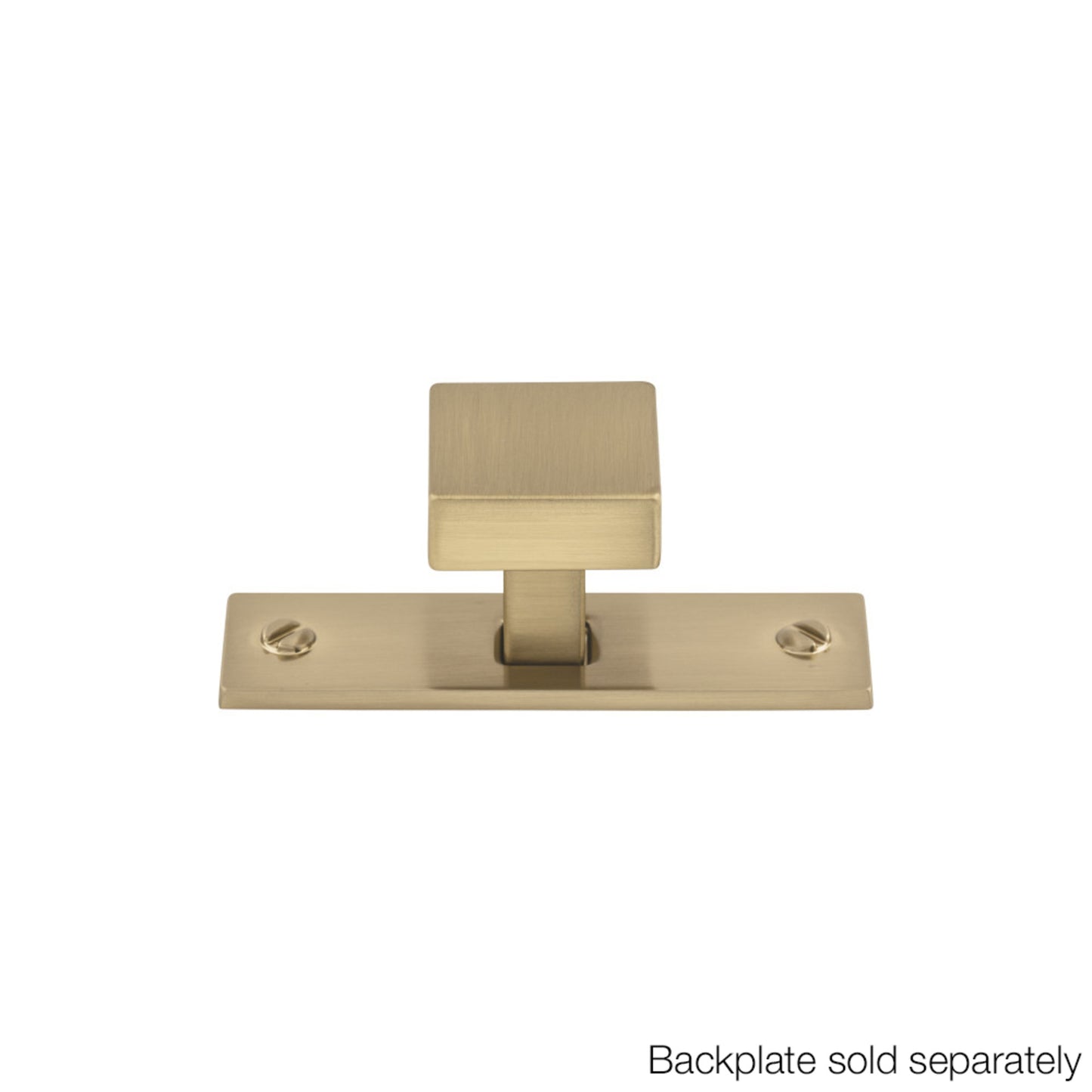 TOP KNOBS TK740HB Channing 1 1/16" Length Square Knob - Honey Bronze