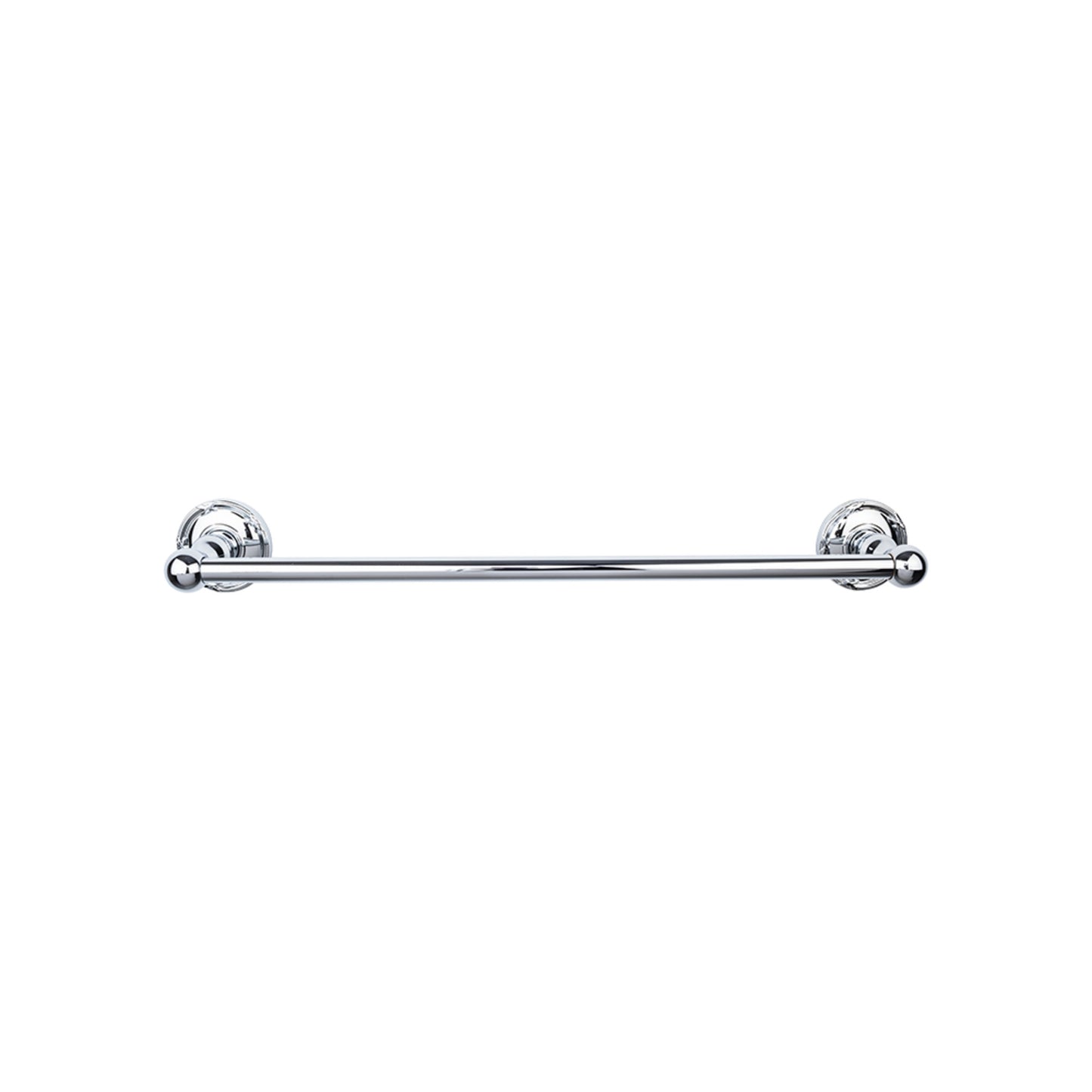 TOP KNOBS ED8PCE TOP BATH (R) Edwardian Bath Single 26 1/2" Wall Mounted Towel Bar - Polished Chrome