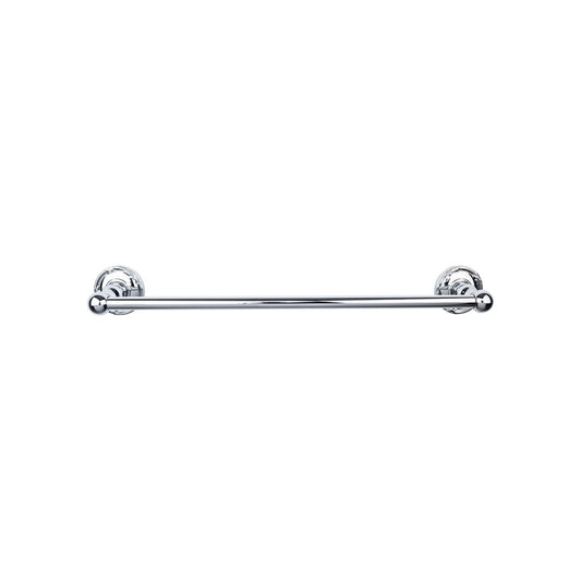 TOP KNOBS ED8PCE TOP BATH (R) Edwardian Bath Single 26 1/2" Wall Mounted Towel Bar - Polished Chrome