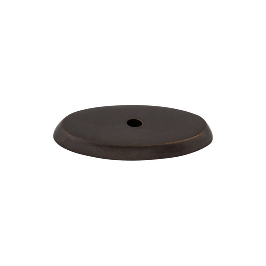 TOP KNOBS M1442 Aspen Oval Knob Backplate - Medium Bronze