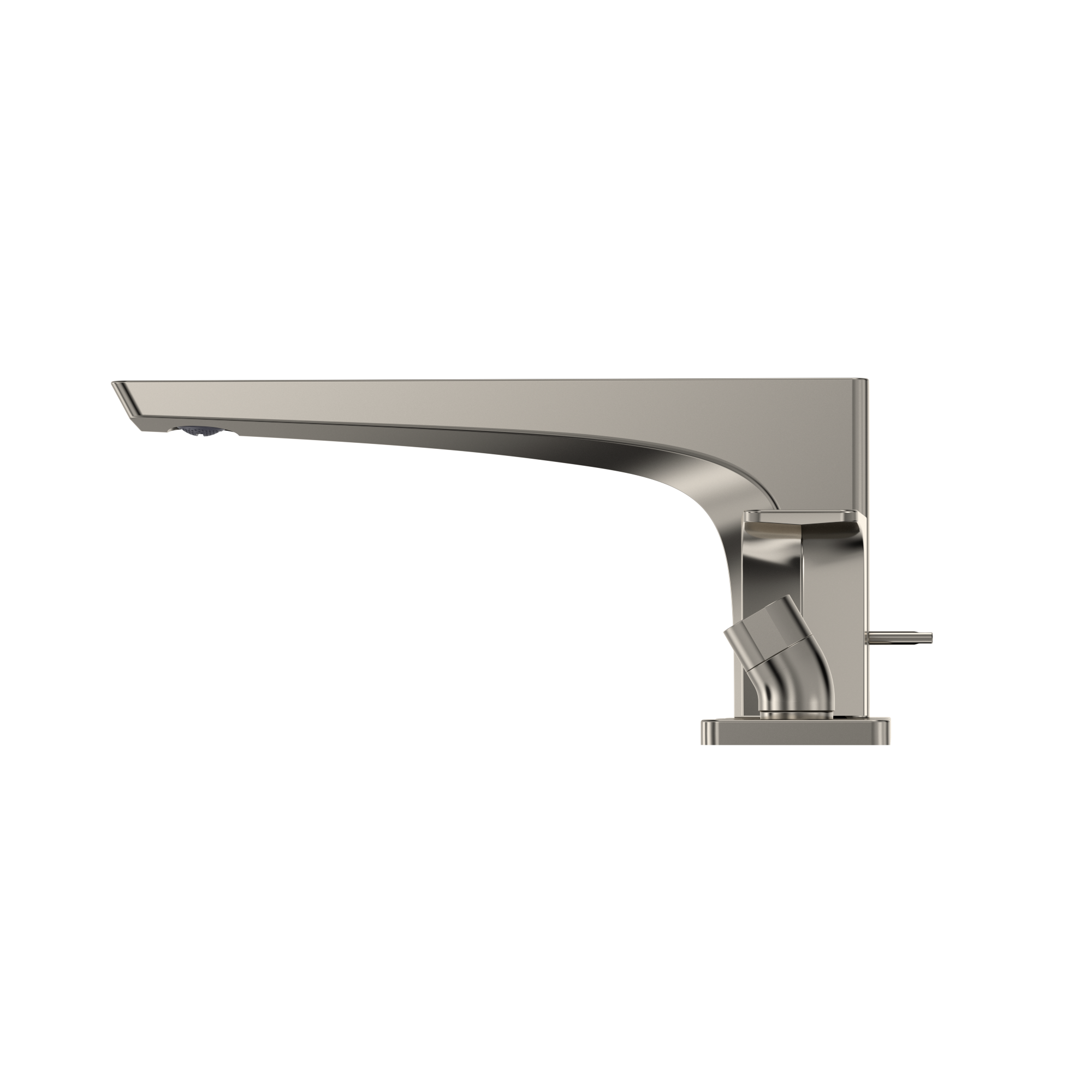 TOTO TBG07202U#PN Ge Two-Handle Deck-Mount Roman Tub Filler Trim With Handshower - Polished Nickel