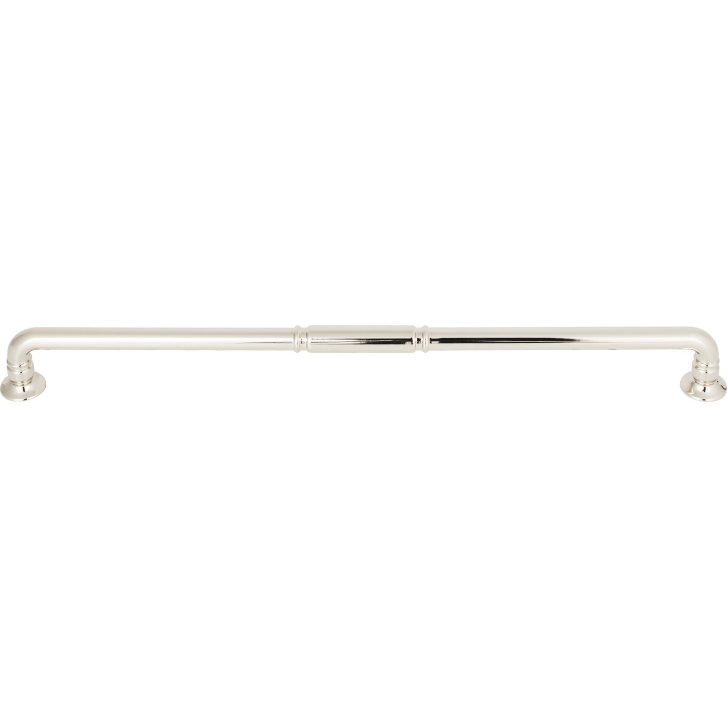 TOP KNOBS TK1007PN Kent 12" Center to Center Bar Pull - Polished Nickel