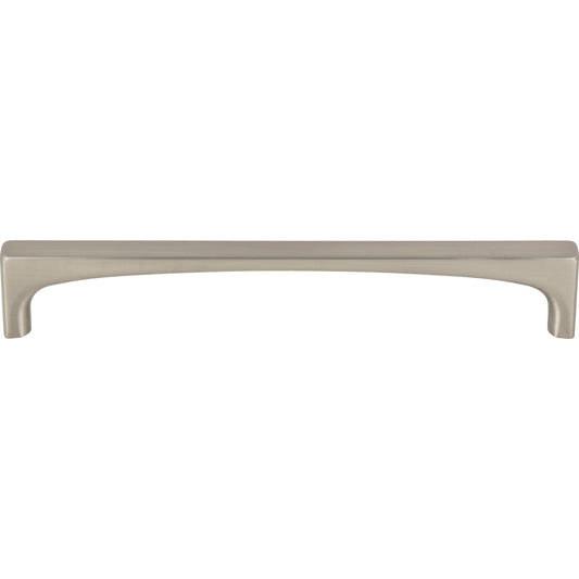 TOP KNOBS TK1014BSN Riverside 6 5/16" Center to Center Bar Pull - Brushed Satin Nickel