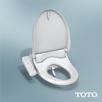 TOTO SW3004#01 Washlet A2  Electronic Bidet Toilet Seat With Heated Seat And Softclose Lid - Cotton White