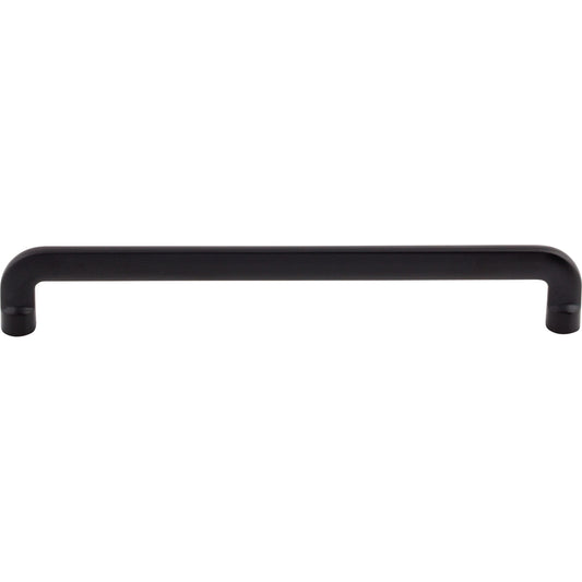 TOP KNOBS TK3044BLK Hartridge 7 9/16" Center to Center Bar Pull , Flat Black