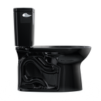 TOTO CST776CE#51 Drake Two-Piece Elongated 1.28 Gpf Tornado Flush Toilet - Ebony