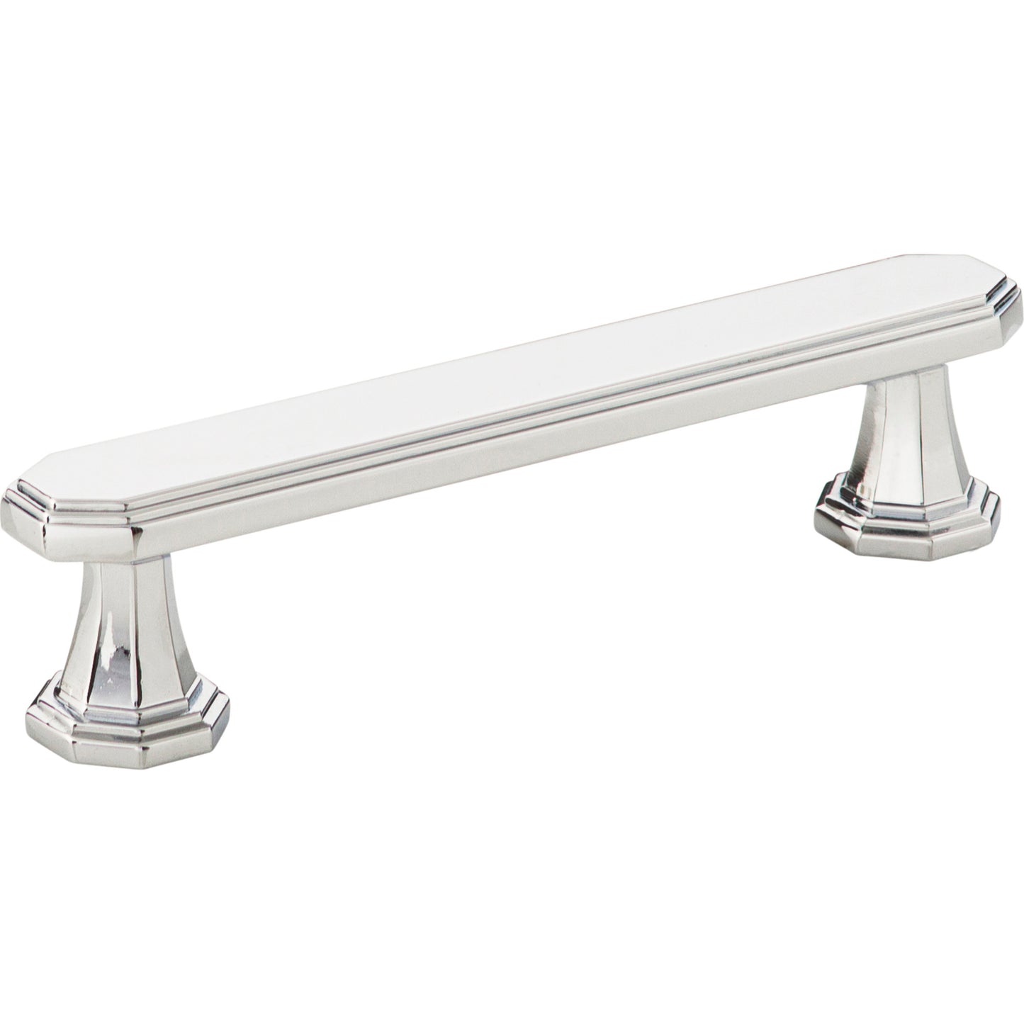 ATLAS 440-CH Dickinson 3 3/4" Center to Center Bar Pull - Polished Chrome