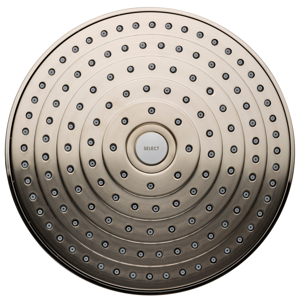 HANSGROHE 04720820 Raindance Select S Showerhead 240 2-Jet, 1.8 GPM - Brushed Nickel